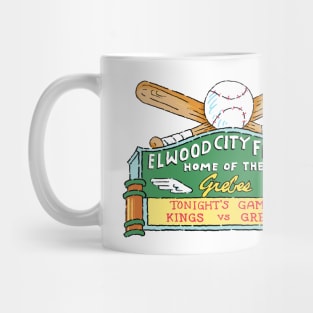 Elwood City Field "Home of the Grebes" Mug